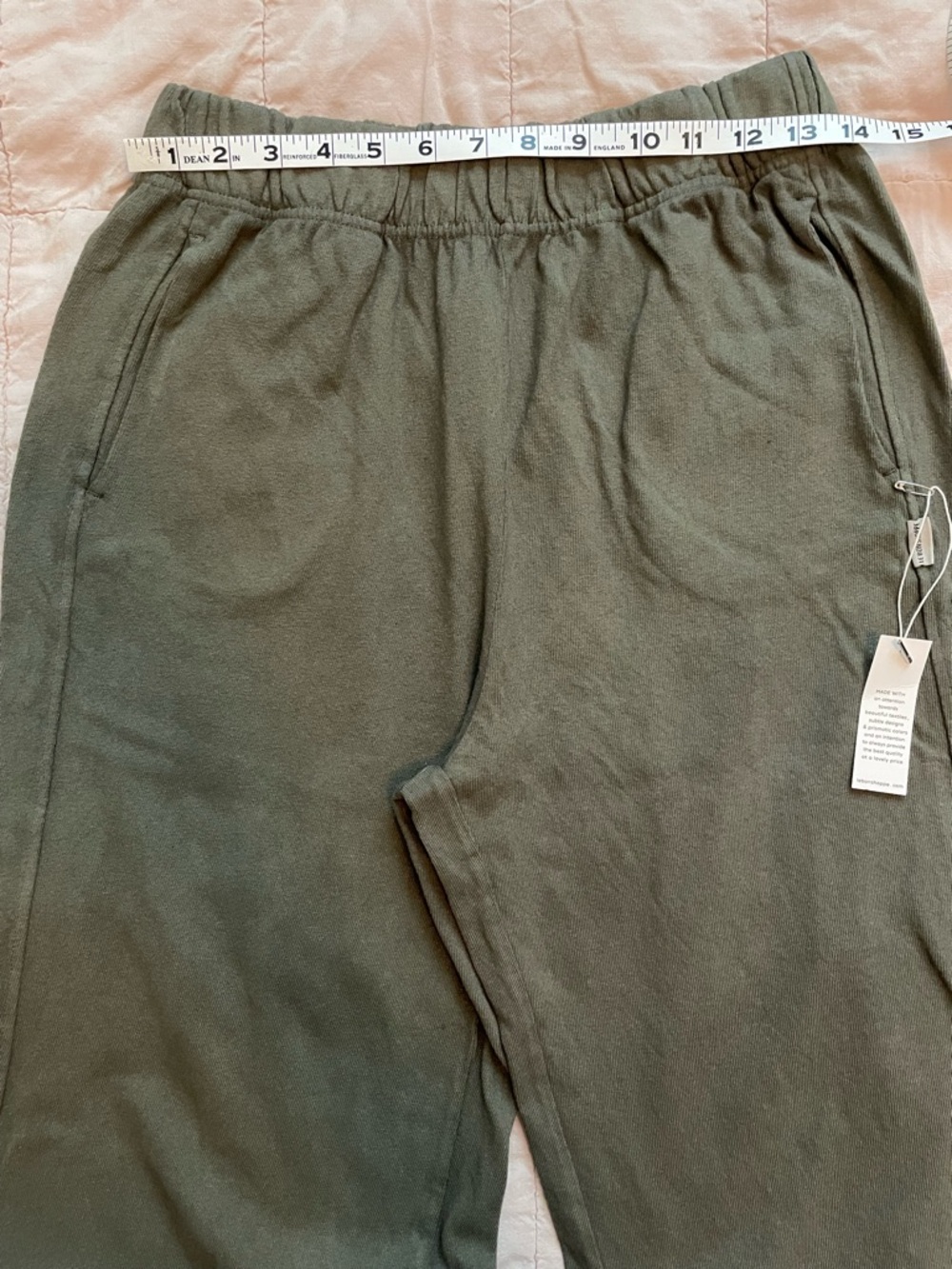 Le Bon Shoppe Balloon Pants in Olive size Large - Picture 5 of 8